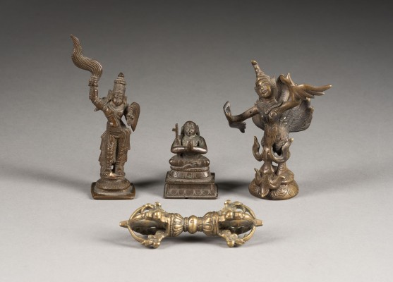 Picture EIN VIERTEILIGES KONVOLUT VON MINIATUREN