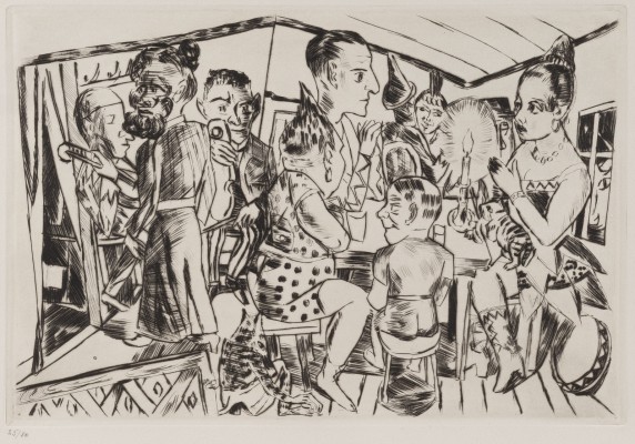 Bild 'DER JAHRMARKT: HINTER DEN KULISSEN' (1921/1966)