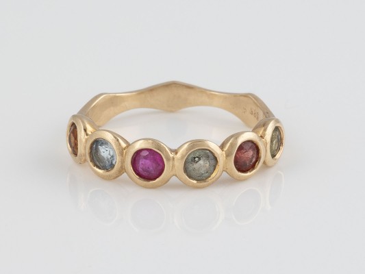 Auktion 137<br>MULTICOLOR-RING
