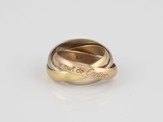 Auction 137<br>RING 'CARTIER - LES MUST DE CARTIER - TRINITY'