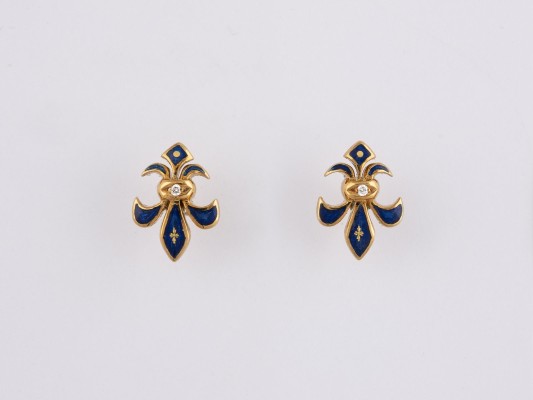 Auction 137<br>PAAR OHRSTECKER 'FABERGÉ'