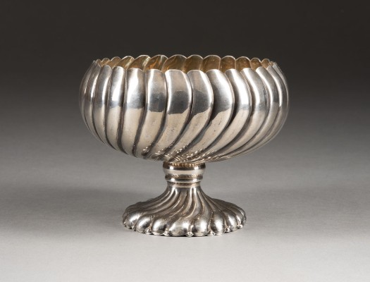Auction 137<br>BAUCHIGE BONBON-FUSSSCHALE DER WIENER WERKSTÄTTEN