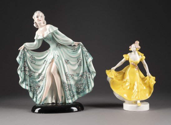 Picture ZWEI DAMENFIGUREN