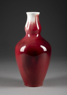 Bild VASE MIT LAUFGLASUR