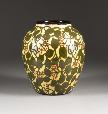 Bild VASE MIT MISTELZWEIGEN