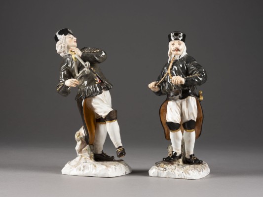 Auktion 137<br>ZWEI BERGMANN-FIGUREN