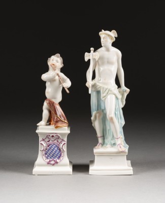 Auktion 137<br>ZWEI NYMPHENBURG-FIGUREN