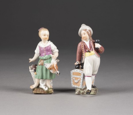 Auction 137<br>ZWEI MINIATUR-FIGUREN