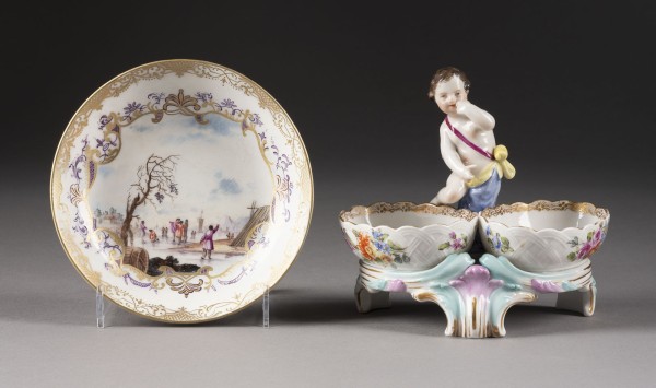 Auction 137<br>UNTERSCHALE UND FIGÜRLICHE SALIERE