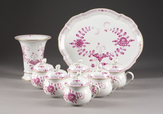 Auction 137<br>ACHTTEILIGES KONVOLUT 'INDISCH PURPUR'