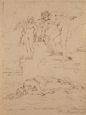 Bild MYTHOLOGISCHE SZENE, UM 1840