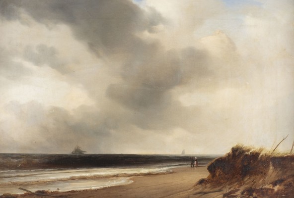 Auktion 137<br>KÜSTENLANDSCHAFT, 1852