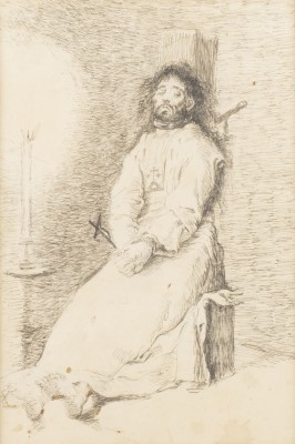 Auction 137<br>NACH FRANCISCO DE GOYA. DER GARROTIERTE MANN