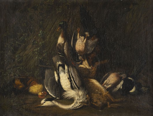 Auktion 137<br>JAGDSTILLLEBEN (1880)