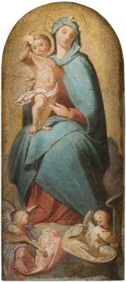 Auction 137<br>MADONNA UND KIND MIT ENGELN