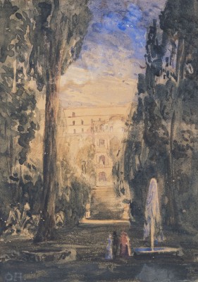 Auction 137<br>ÖFFENTLICHE GÄRTEN IN FLORENZ (1873)