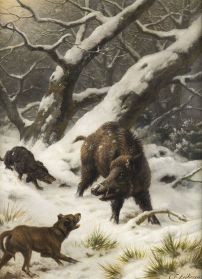 Auktion 137<br>WILDSCHWEINJAGD (1892)