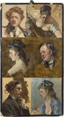 Auction 137<br>SECHS KOPFSTUDIEN (FRAUEN UND MÄNNER)