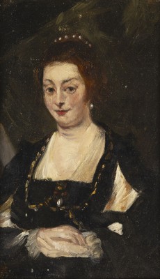 Auktion 137<br>PORTRAIT EINER DAME (nach Rubens)