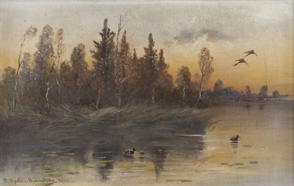 Auktion 137<br>MOOR LANDSCHAFT (1902)