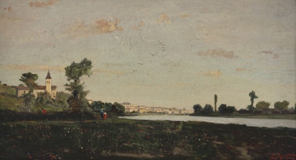 Auction 137<br>ANSICHT VON TRIEL (SEINE-ET-OISE), 1869