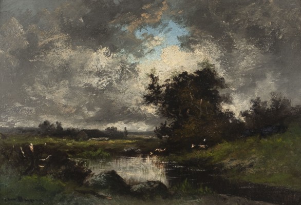 Auction 137<br>STÜRMISCHE LANDSCHAFT