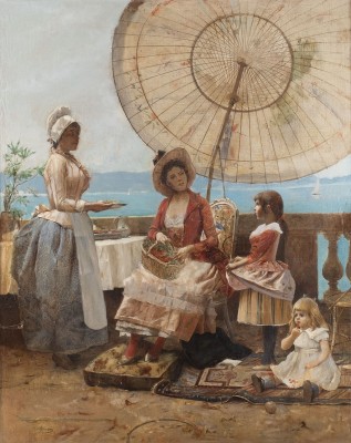 Auction 137<br>PICKNICK AN EINEM SONNIGEN TAG AN DER PROMENADE