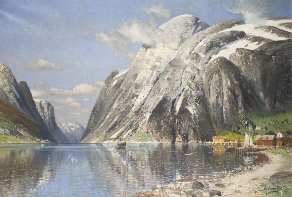 Auction 137<br>SONNIGE FJORDLANDSCHAFT
