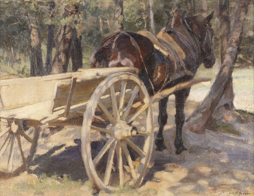Auction 137<br>PFERD MIT WAGEN