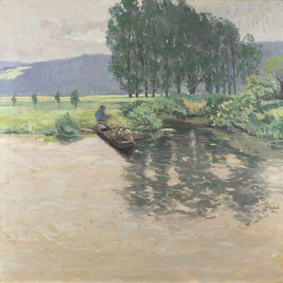 Auktion 137<br>NIEDERRHEINISCHE FLUSSLANDSCHAFT (1914)