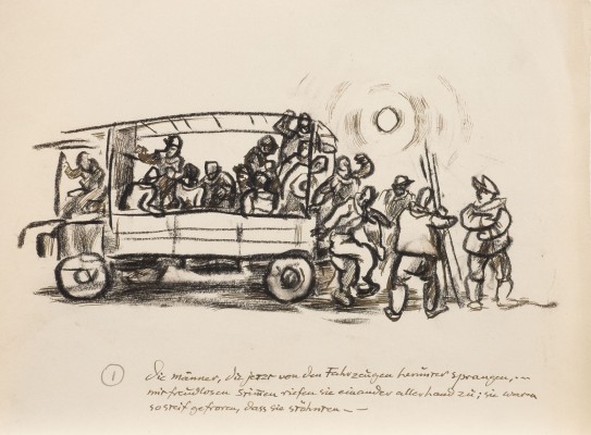 Auction 137<br>FÜNF ILLUSTRATIONEN ZU 'DER P.O.W.'