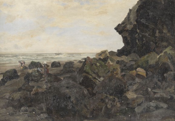 Auktion 137<br>FISCHERN AM STRAND (1892)