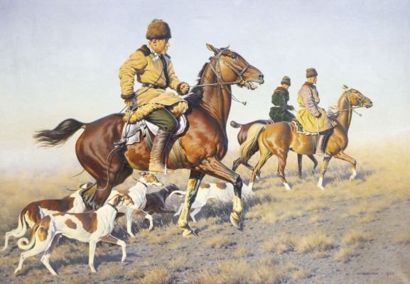Auktion 137<br>KOSAKEN IN DER STEPPE (1942)