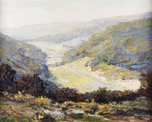 Auktion 137<br>BLÜHENDER GINSTER. BLICK INS NUHNENTAL