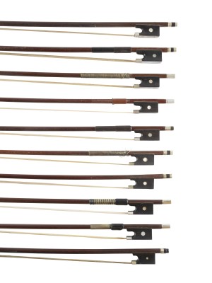 Auktion 137<br>KONVOLUT VON 10 VIOLINBÖGEN