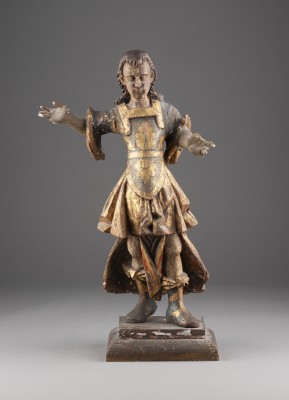 Bild STEHENDE HEILIGENFIGUR