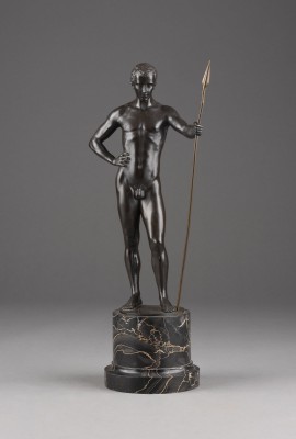Auction 137<br>STEHENDER SPEERKÄMPFER 'VOR DEM KAMPF'