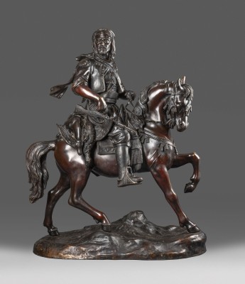 Auktion 137<br>MONUMENTALER ORIENTALISCHER REITER
