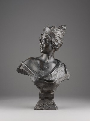 Auktion 137<br>JUGENDSTIL FRAUENBÜSTE 'LUCRECE'