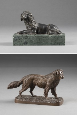 Auction 137<br>ZWEI HUNDEFIGUREN