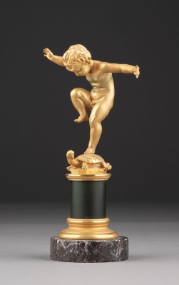 Auction 137<br>BALANCIERENDER PUTTO AUF SCHILDKRÖTE