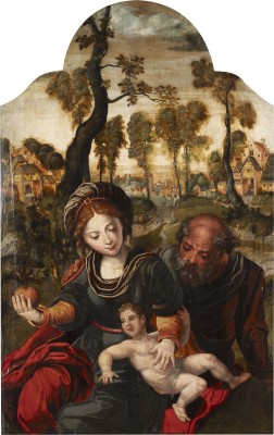 Auktion 137<br>DIE HEILGE FAMILIE