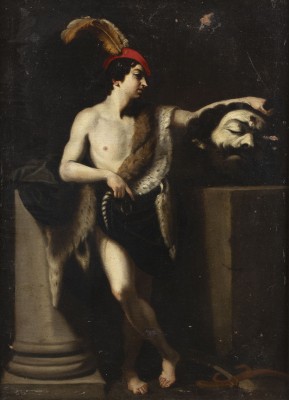 Auction 137<br>DAVID MIT DEM HAUPT DES GOLIATH