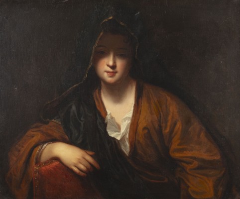 Auktion 137<br>BILDNIS EINER JUNGEN DAME MIT SCHLEIER