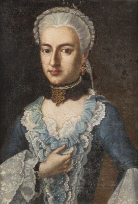 Auktion 137<br>PORTRAIT DER LUISE LUDWIG HEINICKE (GEB. BINDER)