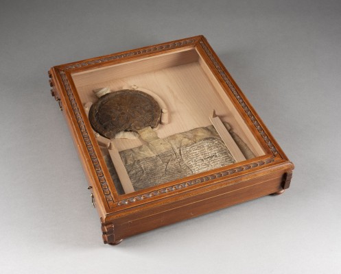 Auction 137<br>URKUNDE MIT SIEGEL ELISABETH I.