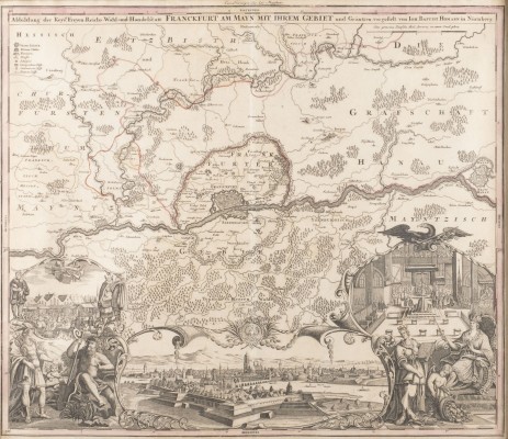 Picture 'ABBILDUNG DER KEYS. FREYEN-REICHS-WAHL- UND HANDELSTATT FRANCKFURT AM MAYN MIT IHREM GEBIET (...)'