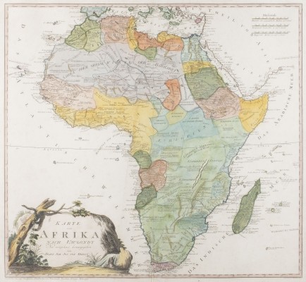 Picture 'KARTE VON AFRIKA NACH VAUGONDY (...)'