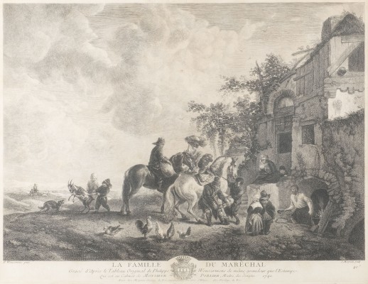 Auktion 137<br>ZWEI STICHE NACH PHILIPS WOUWERMAN