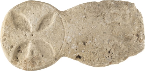 Auktion 138<br>BYZANTINISCHES RELIEF MIT KREUZMOTIV